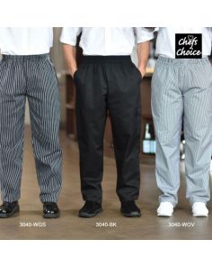 Chef Pants - Baggy with Elastic Waist