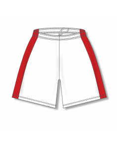 Dry-Flex with Side Inserts Basketball Shorts - White/Red