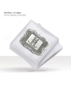 Belt Buckles Pewter 3" x 4" (Min 50) Made in Canada