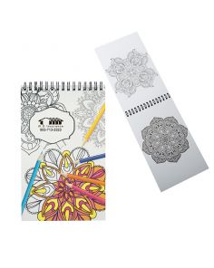 CA9266 | Mini Colouring Book With Spiral Binding