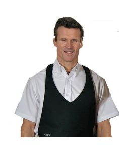 Aprons - V-Neck Aprons w Pockets & Embroidery 29"W x 31"L