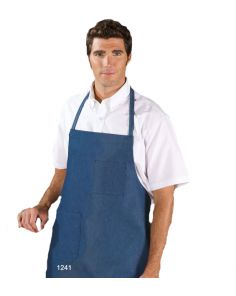 Aprons - Bib Aprons Denim w Embroidery 27"W x 33"L