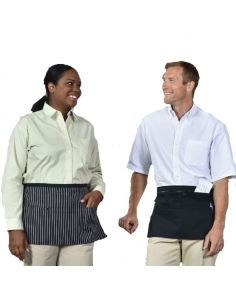 Aprons - Coin Aprons w Pockets & Embroidery 23"W x 12"L