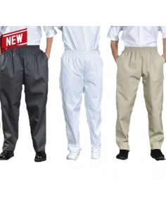 Chef Pants - Baggy with Elastic Waist