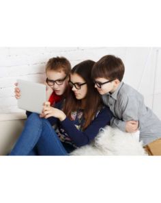 Blue Light Blocking Protecton For Kids Glasses Ages 3 to 7  (Min 250)