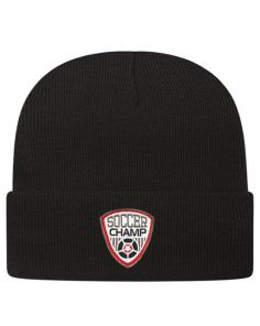 Cuff Toque - With Custom Embroidered Patch (Min 48)