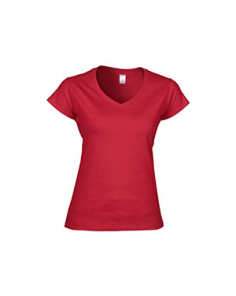 Gildan Ladies Fitted V-Neck T-Shirt (Min 12)