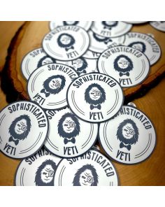 Circle Vinyl Stickers - Opaque (Min 500)