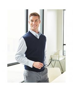 Devon & Jones Adult Unisex V-Neck Vest