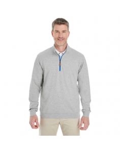 Devon & Jones Men's DRYTEC20™ Performance Quarter-Zip Sweater Custom Embroidered (Min 12)