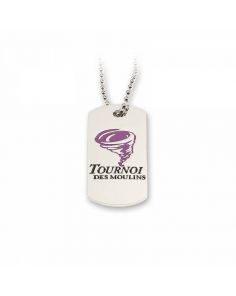 Dog Tag - Classic with Color Fill (Min 100)