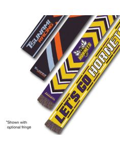 EK60-Scarf - Full CUSTOM Knit With Fringe Scarves