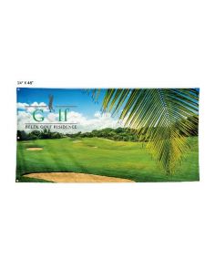 Flags with Full Color Sublimation - 24" x 48" (Min 10)
