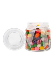 Candy Glass Jar - Jelly Beans 22oz (Min 48)