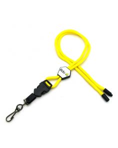 XTRM-CRD-QR Lanyards Extreme QR Cord Epoxy Dome Custom Printed
