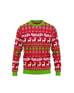 A Custom Knit Ugly Christmas Sweater (Min 50)