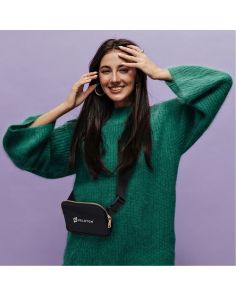 LL Crossbody Belt Bag Fanny Pack With Metal Zipper (Min 250)