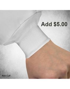 Men's Lab Coats White with Snap Closure (Min 12)