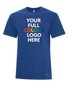 KOI - ELEMENT RING SPUN BLEND TEE - Full Colour DTF Print  (Min 12)