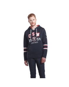 Fleece Hockey Hoodie Sweatshirt Custom Embroidered (Min 12)