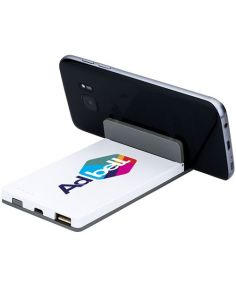 Flip Stand Power Bank - 4000 mAh 5.25"h x 2.625"w x 0.375"d