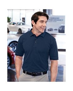 Harriton Men's Ringspun Cotton Piqué Short-Sleeve Polo (Min 12)