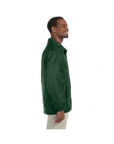 Lightweight Jacket - Harriton Adult Nylon Staff Jacket