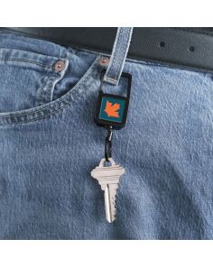 Roundup Retractable Keychain (Min 75)