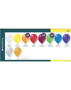 17" Standard Biodegradable Latex Balloons (1 Colour Print) (Min 100)