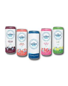 (A) Canned Water with Custom Printed Label (Min 1,800 Cans)