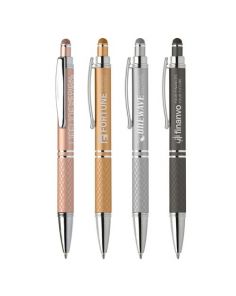 A - Phoenix Softy Metallic w/ Stylus - Laser (Min 100)