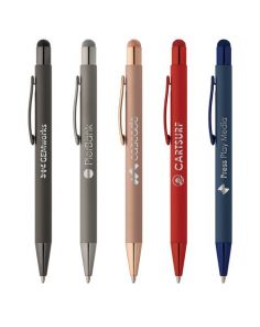 A - Bowie Softy Monochrome Stylus Pen - Mirror Laser (Min 100)