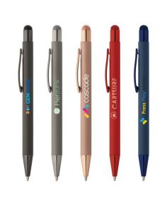 A - Bowie Softy Monochrome Stylus Pen - ColorJet (Min 100)