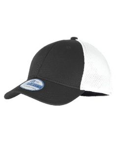 NE302 New Era® Stretch Mesh Youth Baseball Hat Custom Embroidered