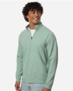 Quarter-Zip Pullover North End Custom Embroidered (Min 12)