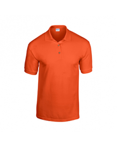 Gildan 50/50 S/S Jersey Polo Custom Embroidered (Min 12)