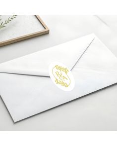 Oval Vinyl Stickers - Opaque