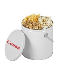 Popcorn - One Gallon Popcorn Tin - Trio Popcorn (Min 25)