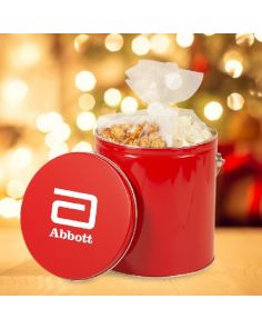 One Gallon Popcorn Tin - Trio Popcorn Item #POP-10TR