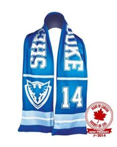 SCARFJER Scarf - Sublimated 100% Polyester Polar Fleece Jersey Scarves