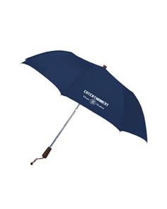 Folding Umbrella - Custom Printed - 21" rib length, 48" arc (Min 25)