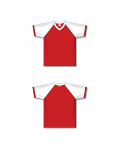 V-Neck Volleyball Jerseys - Red