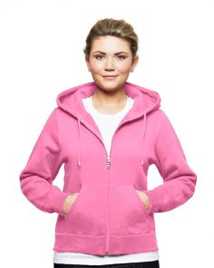 W1619 - Redwood Balsam Full-Zip Women's Hoody 16oz Made in Canada Custom Embroidered