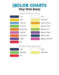 Vinyl Wristbands (Min 500)